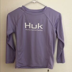 Huk Kids Swim Shirt - Lavender